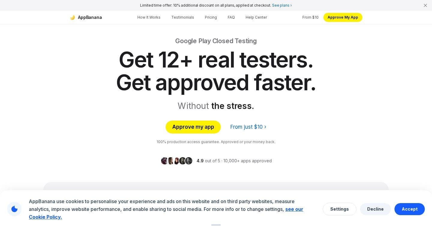 Homepage screenshot