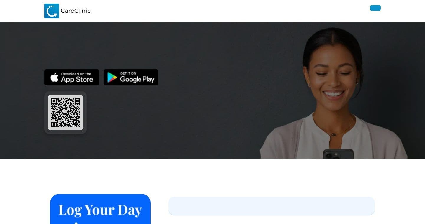 CareClinic homepage