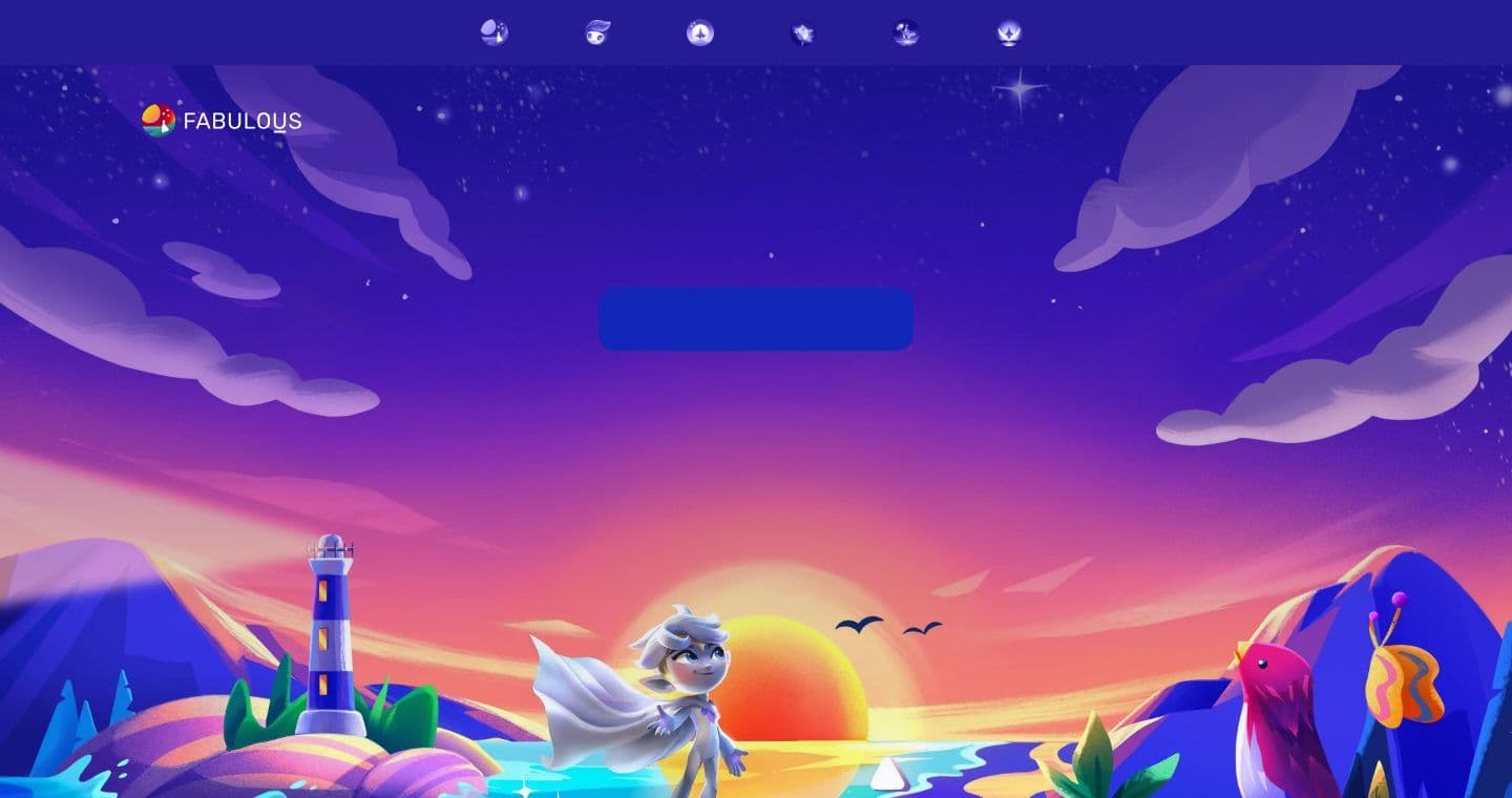 Fabulous homepage