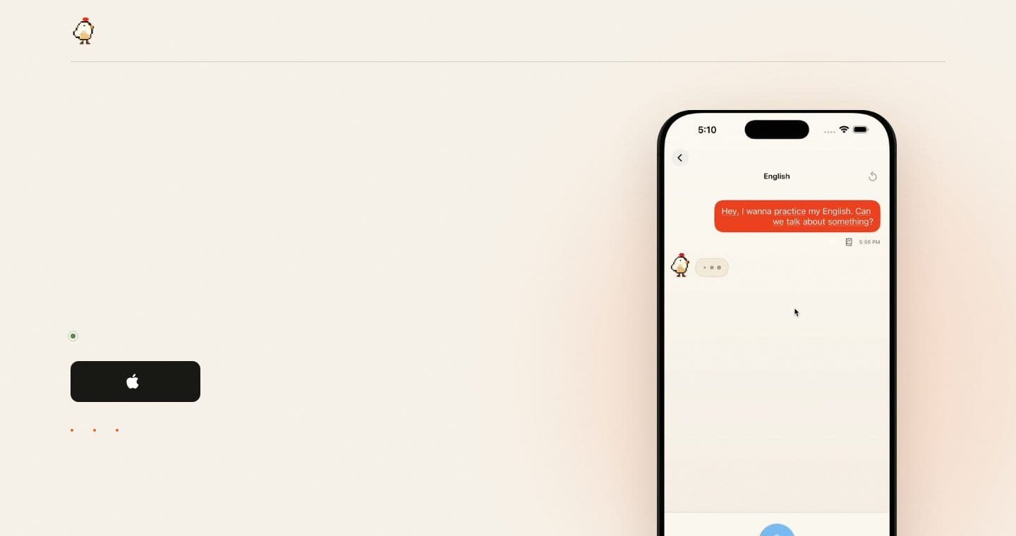 Homepage screenshot