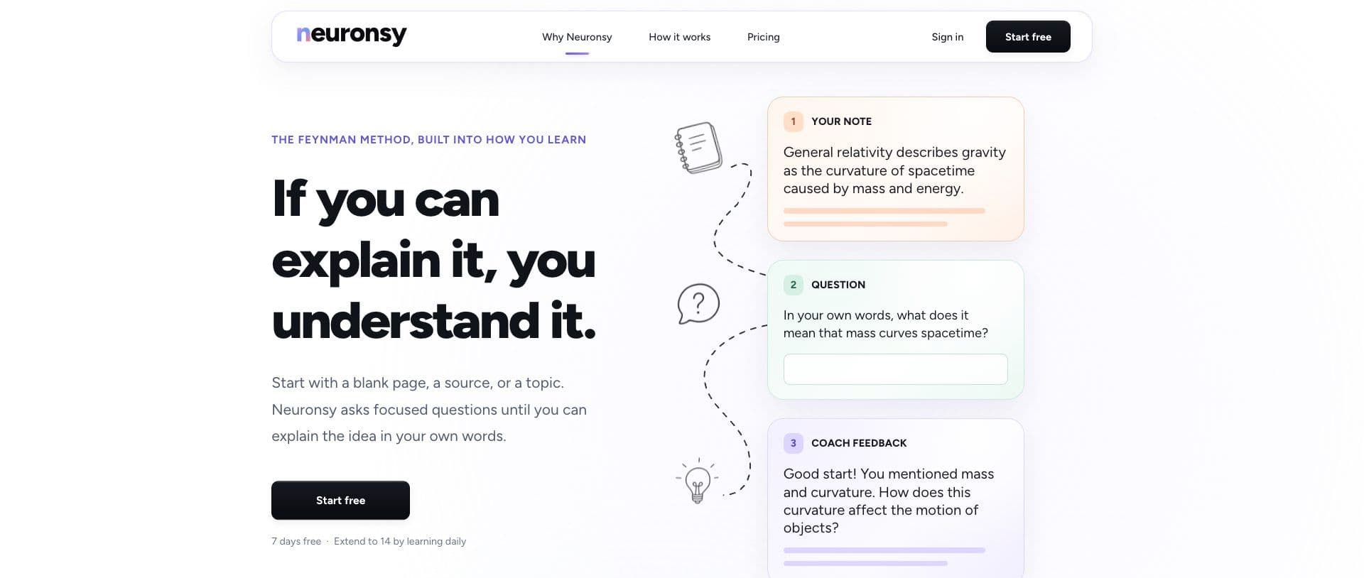 Neuronsy homepage