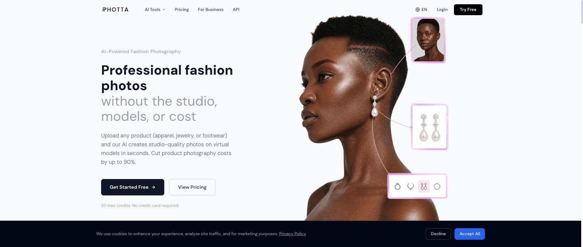 Photta homepage