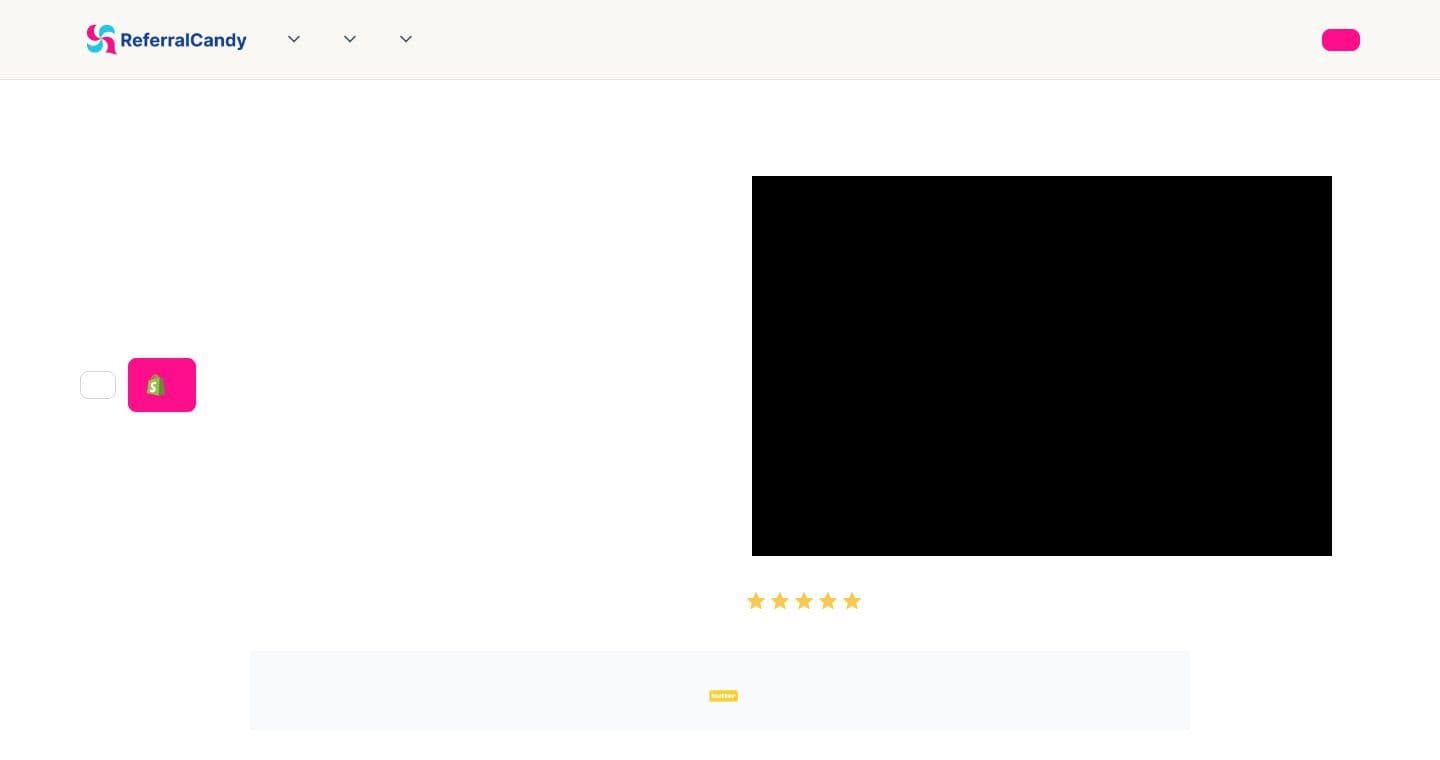 ReferralCandy homepage