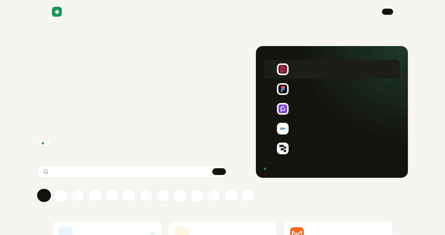 Homepage screenshot
