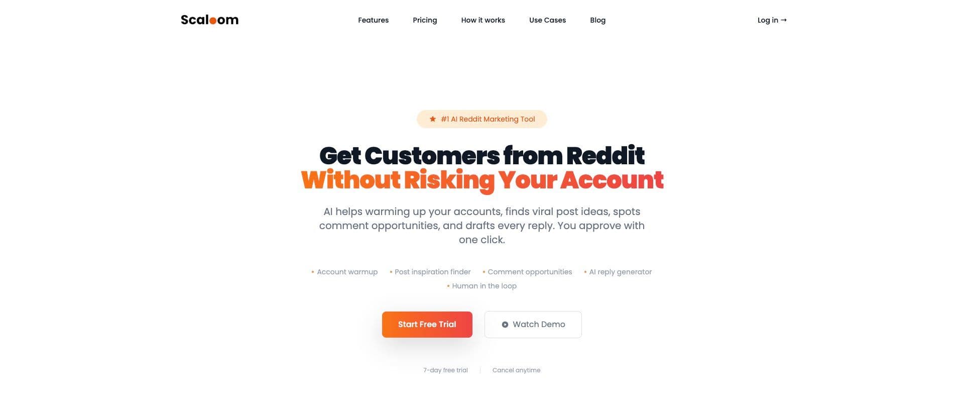 Scaloom homepage