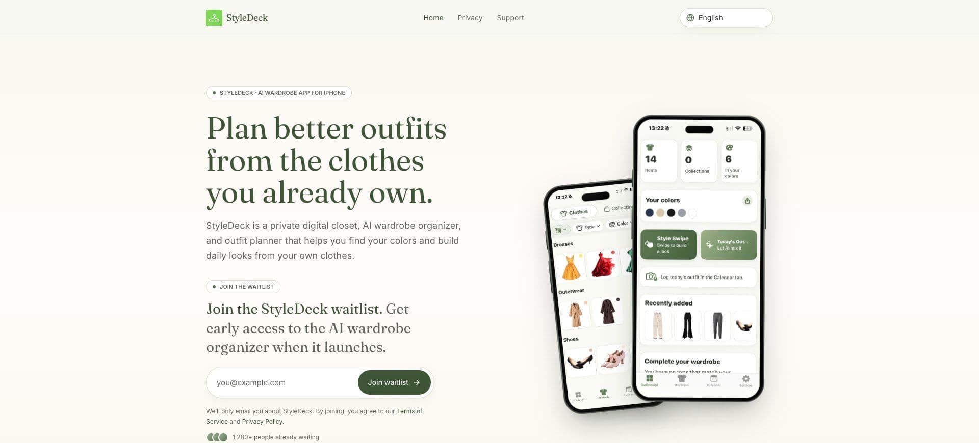 StyleDeck homepage